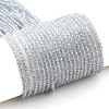 Transparent Electroplate Glass Beads Strands LS-GLAA-H021-01A-PL03-1