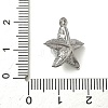 304 Stainless Steel Pendants STAS-F328-02C-P-3