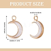 10Pcs Natural Freshwater Shell Pendants SHEL-SZ0001-05-2