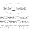 304 Stainless Steel Oval Link & Watch Band Chains CHS-A016-43P-A-2