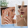 12Pcs 2 Colors 304 Stainless Steel Open Cuff Ring Component STAS-SC0007-88-5