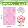 Flower Pattern Cotton Fabric DIY-WH0591-275D-2