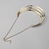 Alloy Chocker Necklace NJEW-WH0002-118G-2