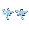 201 Stainless Steel Enamel Charms STAS-N088-19G-1