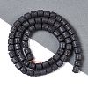 Frosted Natural Lava Rock Beads Strands G-E618-02C-2