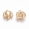 Brass Charms KK-L180-014G-NF-2