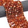 Natural Banded Agate Beads Strands G-P573-A11-01-1