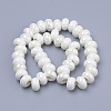Handmade Porcelain Beads PORC-Q219-15x9-F26-2