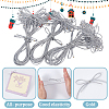50Pcs Rubber Band Cable Ties for Gift Box DIY-CY0002-97B-6