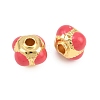 Brass Beads KK-L184-86G-01-2