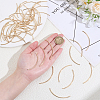 40Pcs Brass Curved Tube Beads for Bracelet Accessories KK-PH0012-86A-3