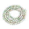 Ombre Effect Dyed Glass Beads Strands GLAA-C023-02-C22-2
