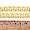 Baking Paint Pearlized Glass Pearl Bead Strands HY-ZX002-02A-67-4