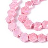 Anti-Tarnish Electroplate Glass Beads Strands GLAA-T028-6mm-02H-3
