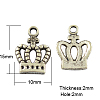Tibetan Style Alloy Charms TIBEP-R354-01AS-LF-1