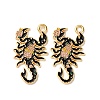 Alloy Enamel Pendants X1-FIND-H051-08G-1
