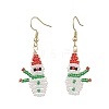 TOHO Round Seed Beads Dangle Earrings EJEW-MZ00566-01-2