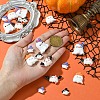 20Pcs 5 Styles Halloween Opaque Resin Decoden Cabochons CRES-YW0002-30-4