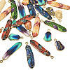 30Pcs 10 Styles Rack Plating Alloy Pendants FIND-TA0009-68-3