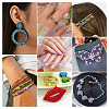 1 Bag Pointed Back Glass Rhinestone Cabochons RGLA-TADJ0001-01B-09-6