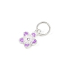 925 Sterling Silver Enamel Flower Charms LS-STER-K183-11S-01-2