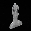 Natural Quartz Crystal Yoga Goddess Decorations DJEW-F013-02C-2