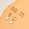 3 Pairs Elegant Stainless Steel Earring Sets OF1161-7-1