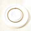 304 Stainless Steel Bangles for Women Men BJEW-Z131-01G-1