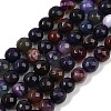 Natural Agate Beads Strands G-C082-A01-23-2