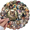 Round Cute Cartoon Cat Picture Stickers PW-WG2AD69-01-4