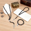 Natural & Synthetic Gemstone Pendant Necklaces & Bracelets & Hanging Ornaments Sets HJEW-UN00142-2