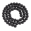 2 Strands 2 Styles Natural Black Onyx(Dyed & Heated) Beads Strands G-TA0003-52-6mm-3