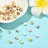 100Pcs 5 Styles Natural White Shell & Trochid Shell & Freshwater Shell Beads SSHEL-YW0001-17-4
