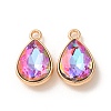 Electroplate Glass Pendants GL-CBA7A25-03I-1