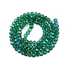 Electroplate Glass Beads Strands LS-EGLA-A044-T4mm-L18-3