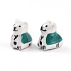 Handmade Porcelain Beads X1-PORC-N009-09B-1