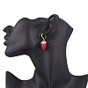Handmade Lampwork Dangle Earrings EJEW-JE06623-3