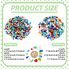 400G Handmade Lampwork Beads LAMP-GA0001-21-2