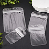  100Pcs 4 Styles Transparent Plastic Zip Lock Bags OPP-TA0001-03-6