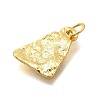 Triangle Brass Pendants KK-S508-36G-2