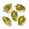 Resin Pendants FIND-C096-01G-2
