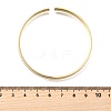 Brass Cuff Bangles for Women BJEW-G742-01G-5