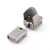 Tarnish Resistant 201 Stainless Steel Watch Band Clasps STAS-P221-22A-P-4