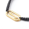 Adjustable Nylon Thread Braided Bead Bracelets BJEW-JB06482-02-4