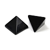 Natural Obsidian Orgonite Pyramid Display Decorations G-C186-07K-3