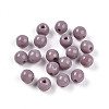 Opaque Solid Color Glass Beads X1-GLAA-N007-4mm-A05-1