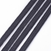1/4 inch Flat Braided Elastic Rope Cord EC-R030-6mm-02-3