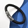 Braided Microfiber Leather Bracelets for Men Women BJEW-H631-01AS-01-2