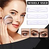 24Pcs 3 Styles Plastic Eyebrow Tattoo Practice Skin AJEW-CP0009-58A-6