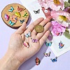 18Pcs 18 Styles Printed Alloy Pendants FIND-YW0005-25-5